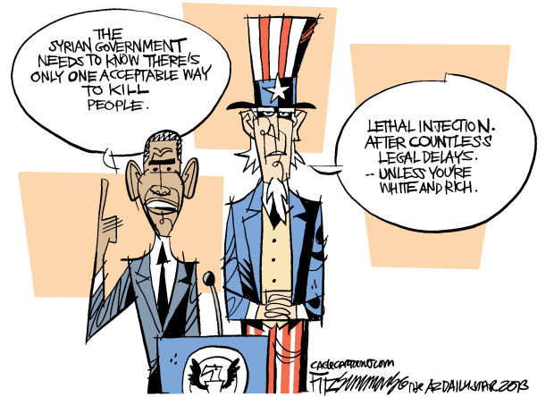 Daily Fitz Cartoon: Syria